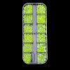 d-nails Svietiace Neónové Kamienky Neon Yellow 500 ks v boxe