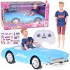 RC kabriolet retro s bábikou vodičom