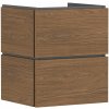 Hansgrohe Xilesa E skrinka 53x47x62 cm závesná kúpeľňová skrinka pod umývadlo dub 54252550