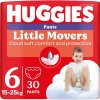 HUGGIES® Nohavičky plienkové Little Movers Pants 6 (15-25 kg), 30 ks