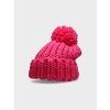 4F H4Z22-CAD013 PINK NEON Zimná čiapka US One Size
