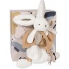 Doudou et Compagnie Paris plyšový králíček s muchláčkem 25 cm béžová