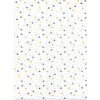 SCAN QUILT Kuchynské utierky Dekoro 8841 Kométy sivá Bavlna 50x70 cm