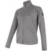 Sensor Merino Upper Celozip Sivá dámska mikina - L