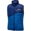 Sir Joseph Heron Vest Man navy/turquoise pánská zimní vesta Alpská vlna DWR M