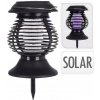 ProGarden Lapač hmyzu UV solárna lampa 2v1 26 cm KO-DX9500800