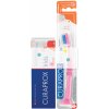 Curaprox Kids 2+ bez fluoridu + Baby detská zubná pasta príchuť jahoda 60 ml + detská zubná kefka 5 x 3,2 g darčeková sada