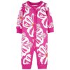 CARTERS CARTER'S Overal bez nožičiek na cvoky Sleep and Play Purple dievča NB/ veľ. 56