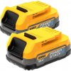 DeWALT DCBP034E2 XR 18V 2 x 1,7 Ah