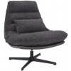 Signal Kreslo Croft, tmavo sivá