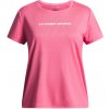 Under Armour | Tech Wordmark Graphic SS | rúžová| L
