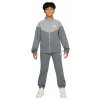 Chlapčenské súpravy Nike Kids Dri-Fit Poly Knit Full Zip - smoke grey/light smoke grey/white - Sivý (M)