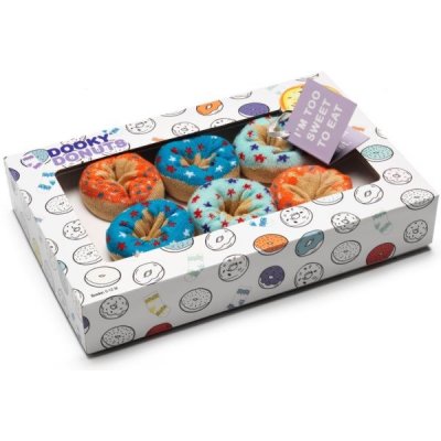 Dooky Gift Donuts ponožky pre bábätká Blueberry Orange 0-12 m 3 ks