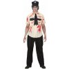 Zombie oblečenie policajt Halloween M