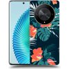 Picasee silikónový čierny obal pre Honor Magic6 Lite 5G - Monstera Color