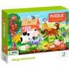 DODO Puzzle Zvířata: Dobrodružství na venkově 60 dílků