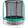KLARFIT Jumpstarter, trampolína, 2,5 m Ø, sieť 120 kg max., 195 cm Ø skákacia plocha (10034798)