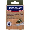 Hansaplast Green & Protect Plaster ekologická náplast s extra silnou přilnavostí 1 m x 6 cm