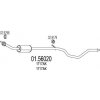 Stredný tlmič výfuku MTS SILENZIATORI S.P.A 01.56020
