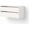 New Works Závesná skrinka Cabinet Low w. Drawers, white