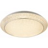 GLOBO 41314-40 RONJA stropné svietidlo LED D510mm 40W/2090lm 3000-4000-6000K biela, stmievateľné, diaľkové ovládanie, krištáľový efekt