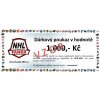 Darčeková poukážka - voucher Fanda-NHL.sk Hodnota: 10 EUR