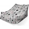 Sablio Sedací vak Lounge Hlava jednorožca - 120 x 100 x 80 cm