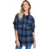 ROXY košela Turn It Up Check Mood Indigo Plaid Party BSP2 vel. XS