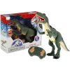 LEAN TOYS Dinosaurus Tyranosaurus na diaľkové ovládanie zelený