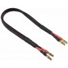 Team Corally Nabíjecí kabel - G4 na G4 - 14 AWG/ULTRA V+ Silikon Kabel - 30cm