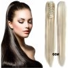 Girlshow Colík, vrkoč na štipci - rovný 60 cm 60 (ľadová blond)