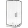 Actima Seria 600 sprchovací kút 90x90 cm polkruhová chromová lesklé/priehľadné sklo KAAC.1901.900.LP
