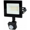 NEDIS LED reflektor se senzorem/ 4000 K/ 1620 lm/ IP44/ energetická třída F/ kabel 1 m/ černý LLFLP15BLK
