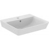 Ideal Standard Connect Air - Umývadlo CUBE 500x450 mm, s prepadom, biela E030101