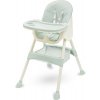 BABY MIX Jedálenská stolička Nora dusty green 51x43x27 zelená