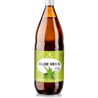 Allnature Aloe vera - 100% Bio šťáva 1 l