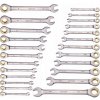 VEVOR Zestaw Kluczy 24Szt 8-19MM HRC42 Do Konserwacja Mechaniczna Szary