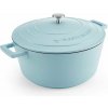 Hrnec MasterClass indukční nepřilnavý hrnec, 28 cm, 5 l, pastelově modrý (MCMCRD28SKY)