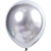 Cakesicq Latexové balóniky metalická strieborná 30cm