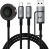 Kábel Wiwu - Legend Series Data Cable Wi-C050 5In1 Fast Charging USB A/USB C to C+L+Wireless 100W - Black