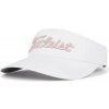 Dámsky šilt Titleist Ladies Sundrop Visor White/Soft Pink/Marble Jedna veľkosť