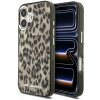 Karl Lagerfeld IML Leopard MagSafe Zadní Kryt pre iPhone 17 Brown