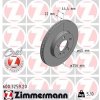 Brzdový kotúč ZIMMERMANNCOAT Z s vnútorným chladením 600.3259.20 (600325920) EAN: 4250238778462