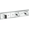 Hansgrohe RainSelect - Termostat pod omietku pre 2 spotrebiče, biela/chróm 15355400
