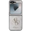 Guess PU 4G Metal Logo Samsung Galaxy Z Flip 6 Pink GUHCZF64GMGPI