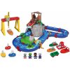 Set vodná dráha Adventure Land AquaPlay dobrodružstvo pod vodopádom a žeriav s loďkami a plachetnice