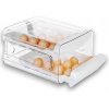 VILDE Box na vajíčka, organizér na vajcia do chladničky, 2 poschodia, na 40 vajec