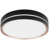 GLOBO 41759-24 MANNI stropné svietidlo LED D385mm 24W/1100lm 2700-6500K čierna, bronzová, opál, stmievateľné, diaľkové ovládanie