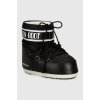 Snehule Moon Boot MB ICON LOW NYLON čierna farba, 80D1409340 N001
