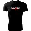 Cycling ekg - Pánske tričko Fantasy športové - XL ( Čierna )